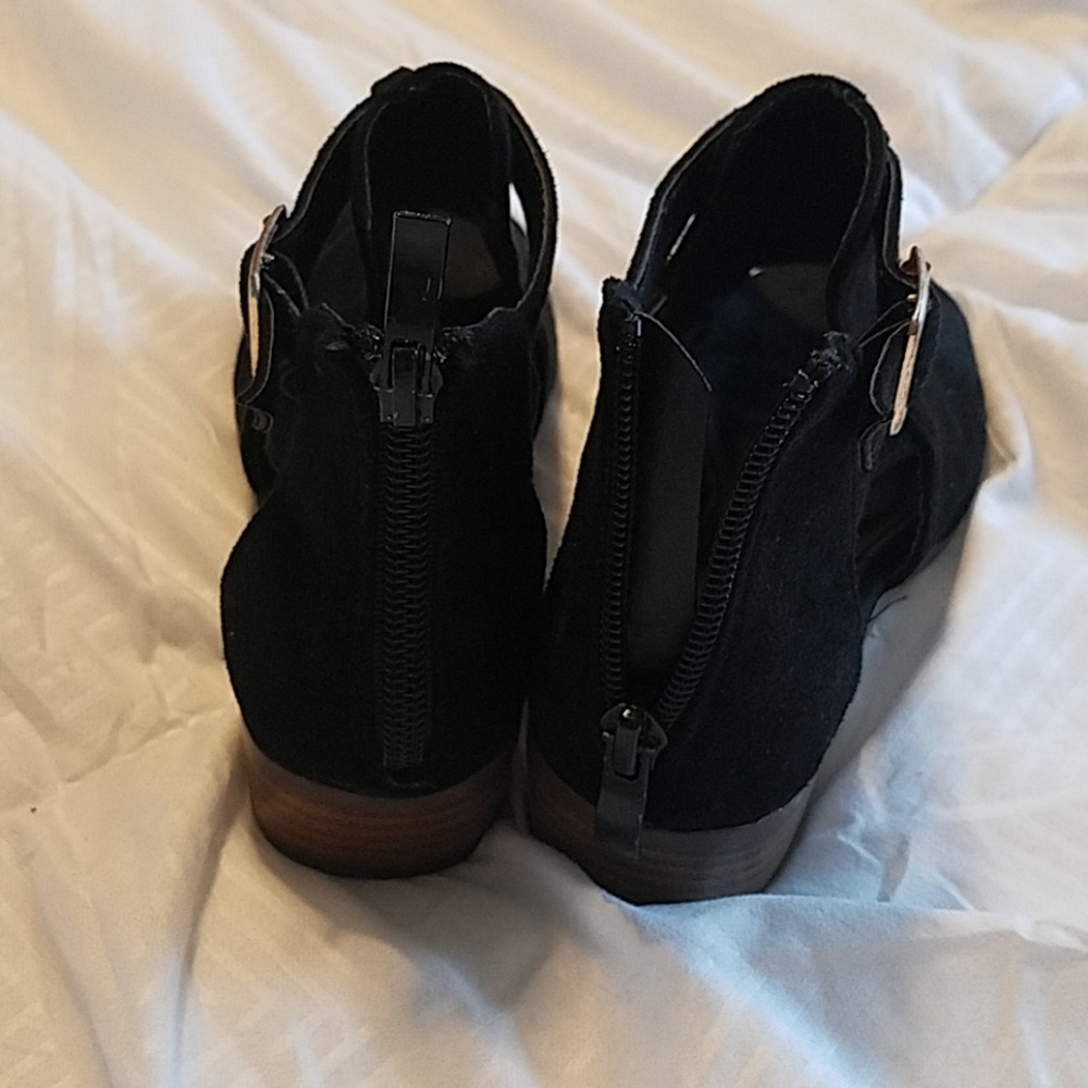 Open Toe Booties - Picture 2 of 2